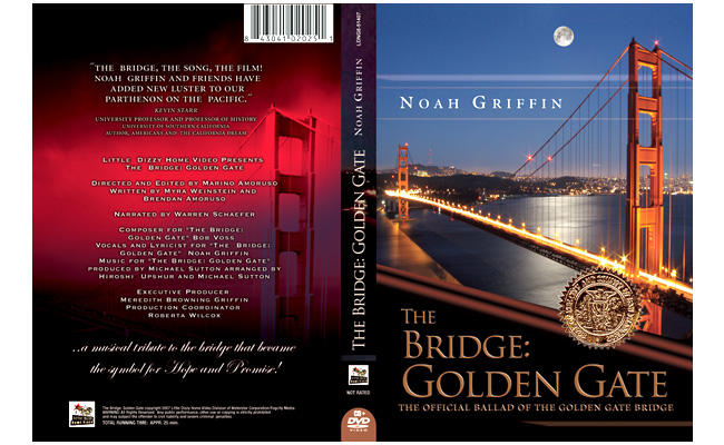 Golden Gate Bridge: DVD packaginbg