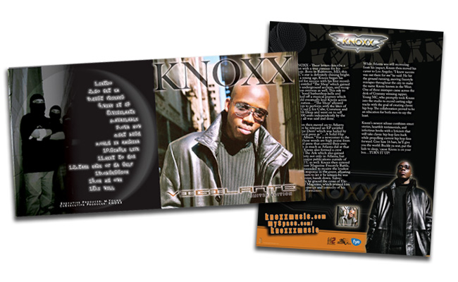 Knoxx: album design