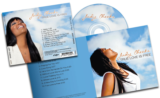 Judy Cheeks: album design
