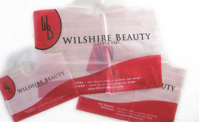 Wilshire Beauty: retail store corporate identity